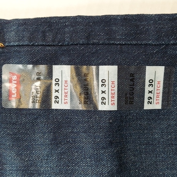Men's 505 Regular Levi's Jeans Size  W29 L30 - Picture 8 of 9